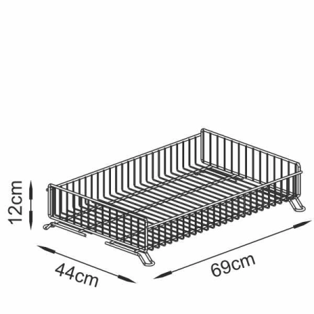Kosz nastawny do KS-1 biały